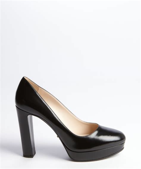 prada block heels|prada high heels platform.